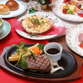 料理メニュー写真 海の幸のグラタン&　ヒレステーキコース　ホワイトクリスマスコース １２月14日～25日