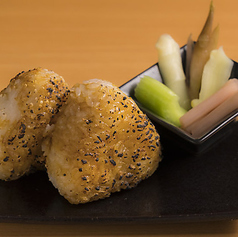 牛タンしぐれの焼おにぎり