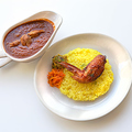 料理メニュー写真&nbsp;手羽先のせチキンカレー