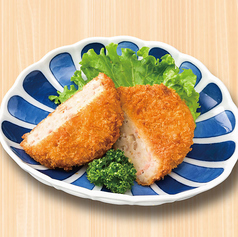 岩下の新生姜と胡瓜漬け/岩下の新生姜メンチカツ