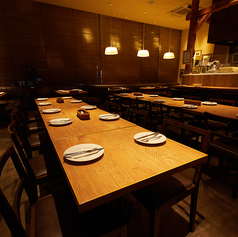 広々とした明るい店内で、ゆっくりお食事をお楽しみください♪