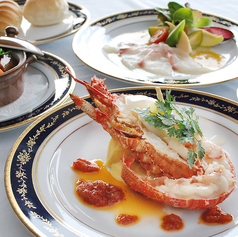 フランス料理 レストラン シャトウのコース写真