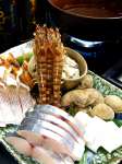 明石大漁鍋コース3800円。魚介の旨みを存分に堪能できる贅沢なお鍋。