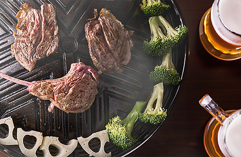 中央区月島・勝どきエリア唯一のジンギスカン専門店（ラム肉料理専門店）