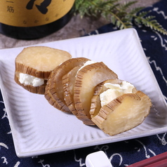 いぶりがっこクリームチーズ