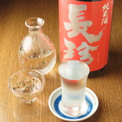 《愛知県》長珍 純米RED 赤ラベル(グラス/正一合)