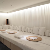 マットレス席はお子様を連れたお母様にもおすすめです！お昼はchanomamaとして、お母様とお子様がくつろげます♪マットレス席でお子様を寝転がしながらのんびりカフェはいかがですか？