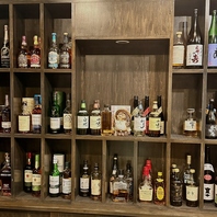こだわりのウイスキーあり!お酒好きにはたまらない