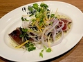 料理メニュー写真&nbsp;カツオのカルパッチョ