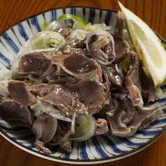 砂肝のネギ塩レモン和え（鶏砂肝）