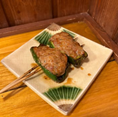 ピーマンの肉詰め