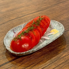 キレイに、さっぱり箸休め。塩だしトマト