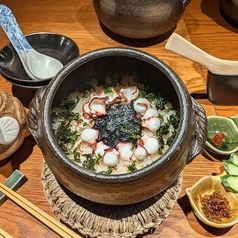 蛸と海苔バター(出汁茶漬けセット付)