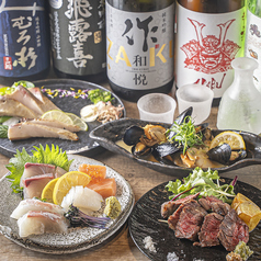 飲み放題付きコースで贅沢なひととき