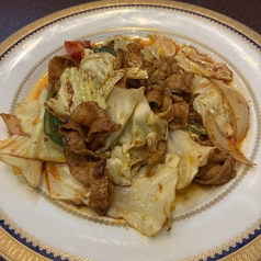 豚肉のミソ炒め物(ホイコーロー)
