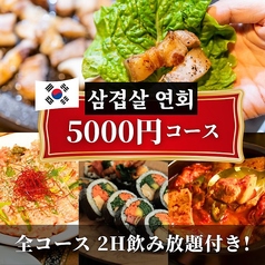 韓国屋台料理と純豆腐のお店 ポチャのコース写真
