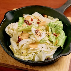 焼きアンチョビキャベツ