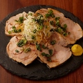 料理メニュー写真 ねぎだくおつまみチャーシュー