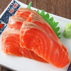 サーモン刺身