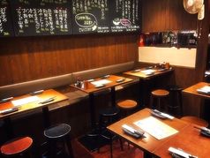 2名～20名まで受付可能なテーブル席