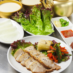 当店自慢のポッサムセットの写真