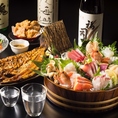 新鮮な海鮮と美味しい日本酒で