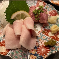 鶏刺し2点盛り(低温殺菌製法)