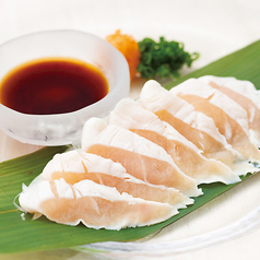 《比内地鶏》ささみの湯霜造り