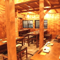 少人数から団体まで、あらゆるシーンに寄り添う個室空間