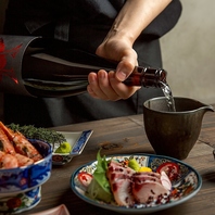 こだわりの自然派ワインと限定日本酒で乾杯♪