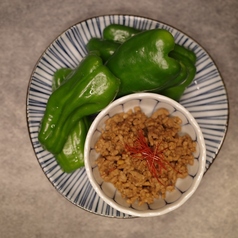 鶏味噌ピーマン