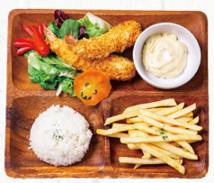 お子様エビフライ