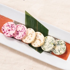 漬物チーズ三種盛合せ