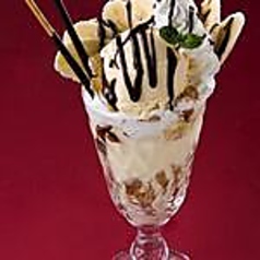 チョコバナナパフェ