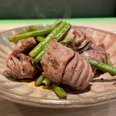 砂肝とニンニクの芽のガーリック炒め