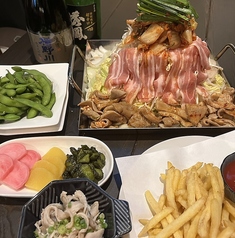 串カツちょうちんのコース写真