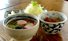 温玉うどん(温)&ミニ丼セット