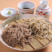 こだわり食材を使った手打ち十割蕎麦