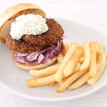 料理メニュー写真 ソイカツレツバーソイ　[フレンチフライセット]