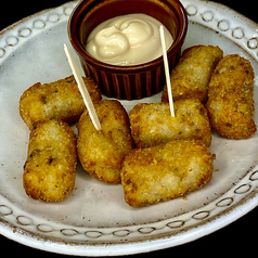 きのこと玄米のコロッケ