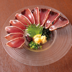 かつおの藁焼き