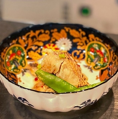 鯛の奈良西京蒸し~クリームソース~