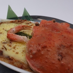 香箱蟹のグラタン