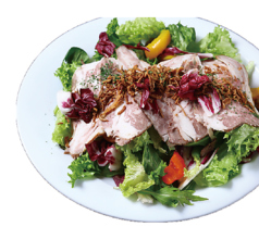 道産牛のローストビーフサラダ