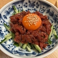 料理メニュー写真&nbsp;厳選　桜肉のユッケ