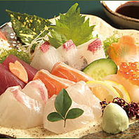 三河湾の厳選した新鮮な魚を使用