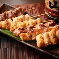 料理メニュー写真&nbsp;おまかせ焼き鳥八串盛り