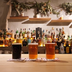 ここでしか飲めないオリジナルクラフトビール
