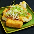 料理メニュー写真&nbsp;栃尾の油揚げ