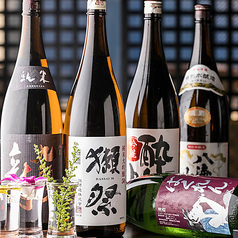 全国各地から取り揃えた豊富な日本酒・焼酎メニュー♪
